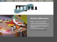 arttra.de Webseite Vorschau