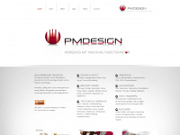 pmdesign-online.de Webseite Vorschau
