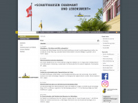 stadt-schaffhausen.ch Webseite Vorschau