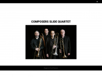 composersslidequartet.com Webseite Vorschau