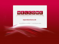 asproductions.de Webseite Vorschau