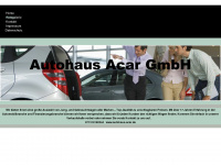autohaus-acar.de Webseite Vorschau