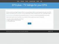epg-plus.com Webseite Vorschau