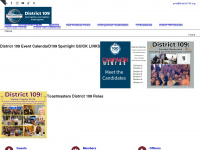 district109.org Webseite Vorschau