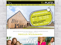 bioplatzl.at Webseite Vorschau