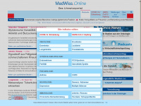 medwiss.de Webseite Vorschau