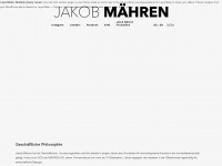 jakob-maehren.de Webseite Vorschau