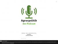 agrarpolitik-podcast.ch Webseite Vorschau