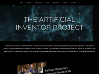 artificialinventor.com Webseite Vorschau