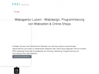 frei-web.ch Webseite Vorschau