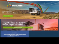 werwie.com Webseite Vorschau