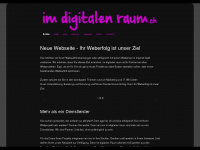 im-digitalen-raum.ch Webseite Vorschau