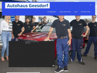 autohaus-geesdorf.com Webseite Vorschau