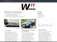 woess.it Webseite Vorschau