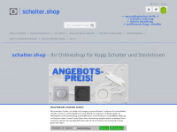 schalter.shop Webseite Vorschau