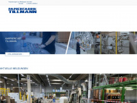 papierfabrik-tillmann.de Webseite Vorschau