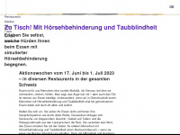 tag-der-taubblindheit.ch Webseite Vorschau
