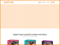 kativa.de Webseite Vorschau