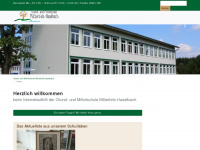 schule-mitterfels-haselbach.de Webseite Vorschau