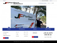 jf-perfectsolution.de Webseite Vorschau