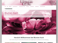 blumenkoch-shop.de Webseite Vorschau