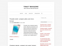 tinact.ro Webseite Vorschau
