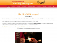 pg-christkoenig.de Webseite Vorschau