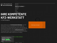 kfz-wienekamp.de Webseite Vorschau