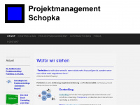 schopka.com Webseite Vorschau