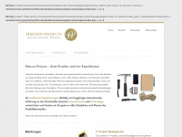 hausenprojects.de Webseite Vorschau