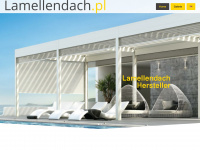 lamellendach.pl Webseite Vorschau