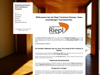 tischlerei-riepl.de Webseite Vorschau