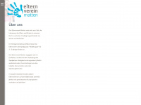 elternverein-matten.ch Webseite Vorschau