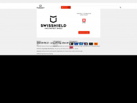 swisshield.ch Webseite Vorschau