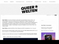queerwelten.de Webseite Vorschau