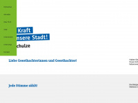 bürgermeister-für-geesthacht.de Webseite Vorschau