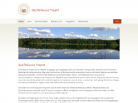 resource-project.org Webseite Vorschau