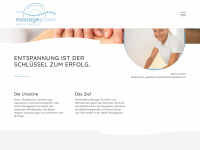massage-tanzler.at Webseite Vorschau