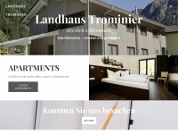 landhaus-trominier.com Webseite Vorschau