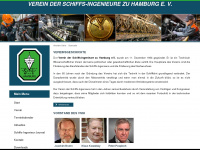 schiffsingenieure-hamburg.de Webseite Vorschau