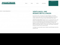 hartmann-befuellung.de Webseite Vorschau