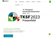tksf2023.ch Webseite Vorschau