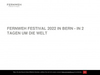 fernweh-festival.ch Webseite Vorschau