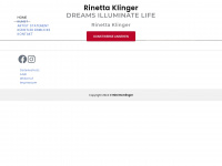 rinettaklinger.com Webseite Vorschau
