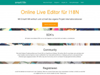 smarti18n.com Webseite Vorschau