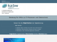 kabw-it-beratung.de Webseite Vorschau