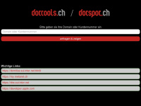 dhosting.ch Webseite Vorschau
