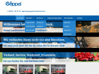 goeppel-landtechnik.com Webseite Vorschau