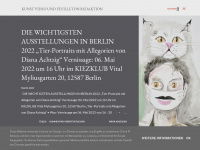 kunst-video-feuilleton-redaktion.blogspot.com Webseite Vorschau