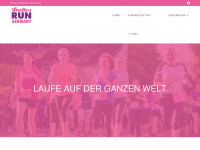 ladiesrun-germany.de Webseite Vorschau